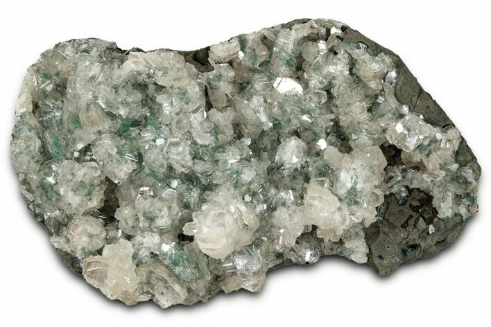 Gemmy Heulandite Crystals with Celadonite Inclusions - India #348322